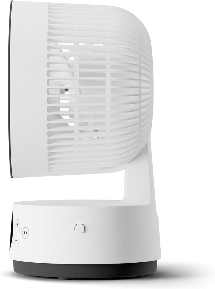 MeacoFan Sefte® 6 Tischventilator, 21 cm, austauschbarer Akku, bis zu 26 Std. Laufzeit, leise ab 22