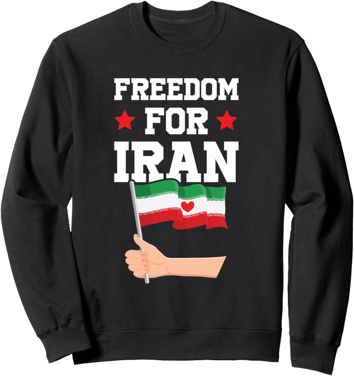 Iran Freiheit Frieden Liebe | Freier Iran | Persisch Sweatshirt