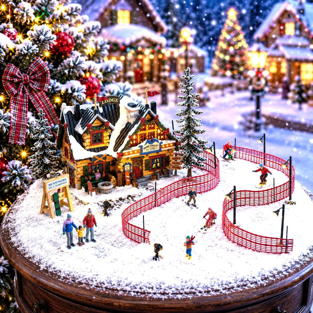 Lemax - Apres-Ski Lodge Set