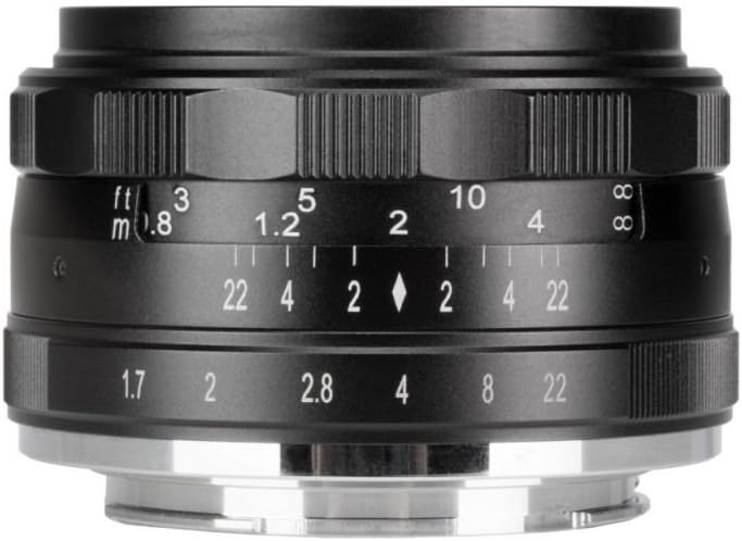 Meike Optics MK 35mm f1.7 Weitwinkel Objektiv, manueller Fokus für Sony E-Mount, für Sony