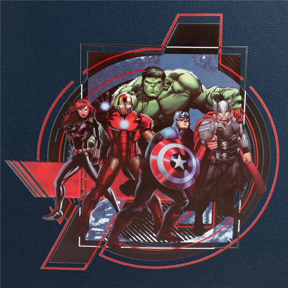 Marvel Avengers The Avengers On The Warpath Vorschulrucksack, Polyester, 6,44 l, Blau, 23 x 28 x 10