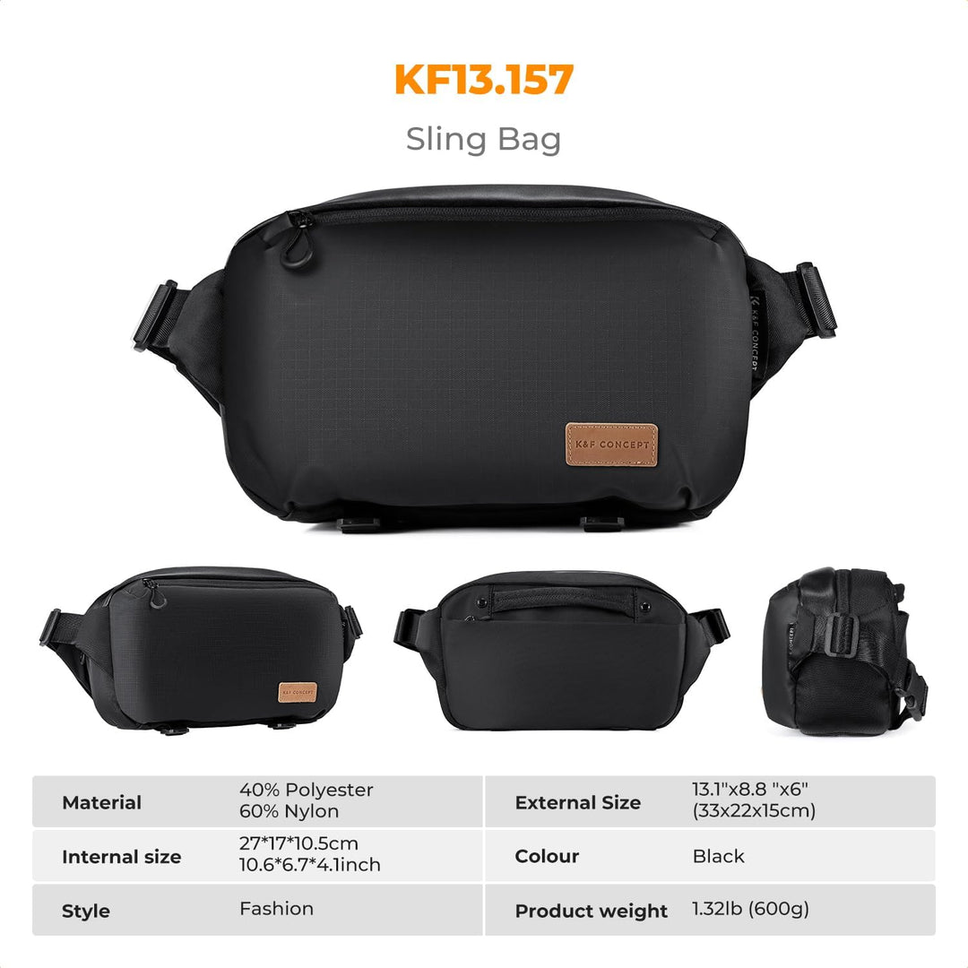 K&amp;F Concept Kamera-Rucksack, Schultertasche, quadratische Tasche, Taschen für Fotografen, Kamera-Rec