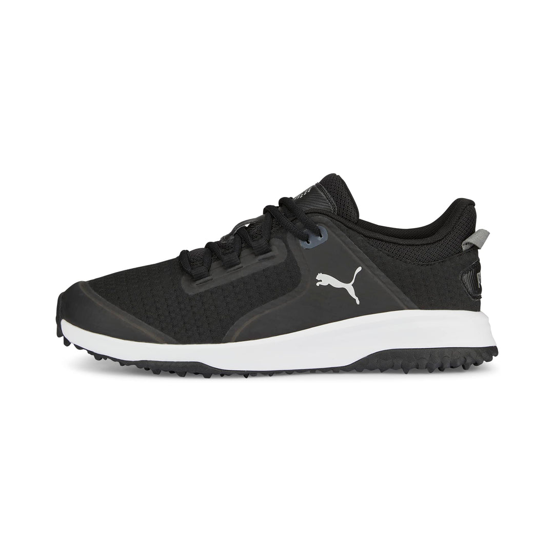 PUMA Herren Fusion Grip Golfschuh 42 EU Puma Black Puma Silver Quiet Shade, 42 EU Puma Black Puma Si