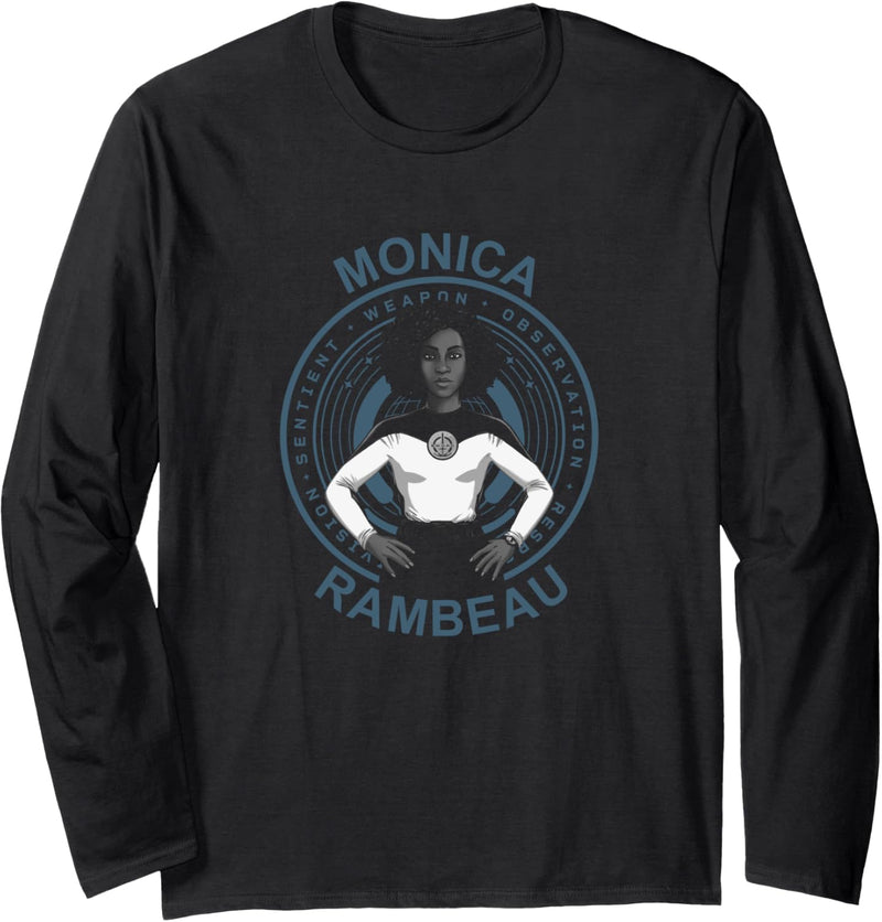 Marvel WandaVision Monica Rambeau Hero Shot C2 Langarmshirt