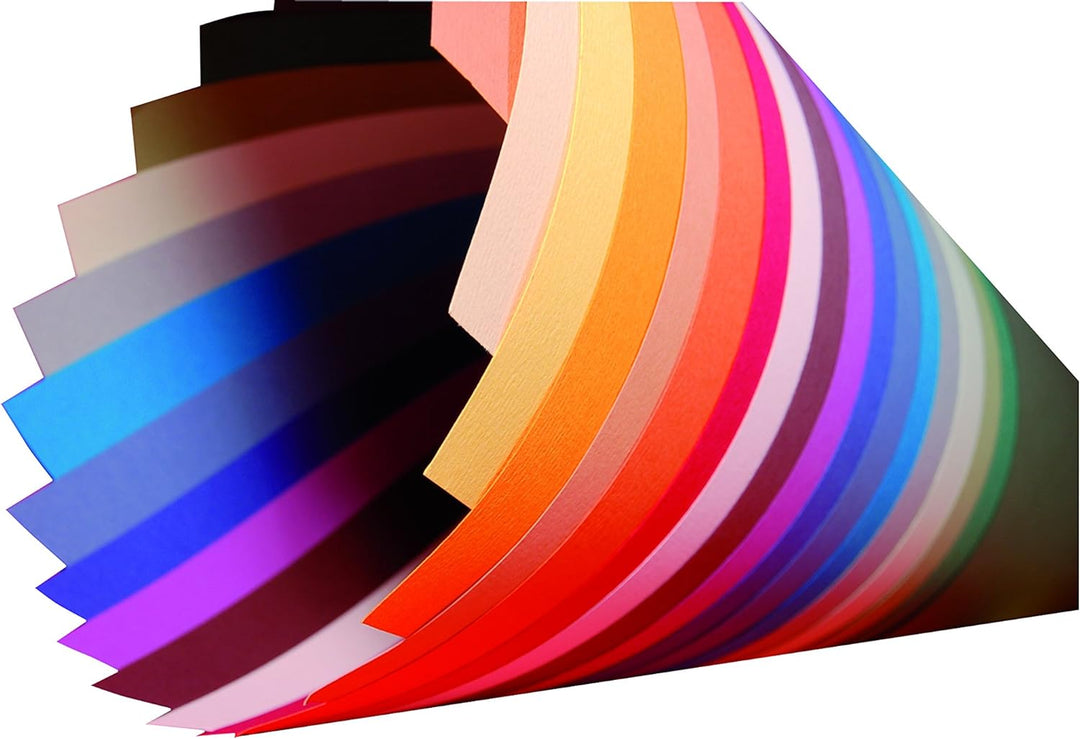 Clairefontaine 93764C Packung (mit 24 Bögen Zeichenpapier Etival Color, 50 x 65 cm, 160g, gekörnt, i