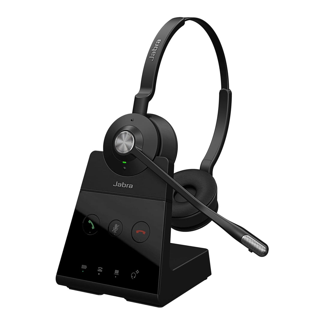 Jabra Engage 65 SE Headset, Basis, Netzteil, 1,5 m USB-C-auf-USB-A-Kabel, Tischtelefonkabel, Kurzanl