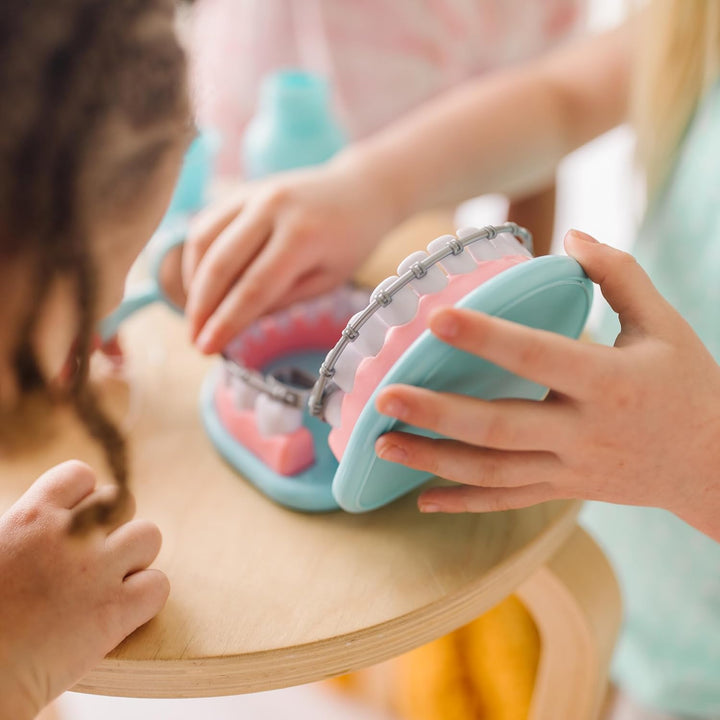 Melissa & Doug Zahnarzt Spielzeug Set Jungen & Mädchen | Geschenk für Kinder | Rollenspiele Kinder a