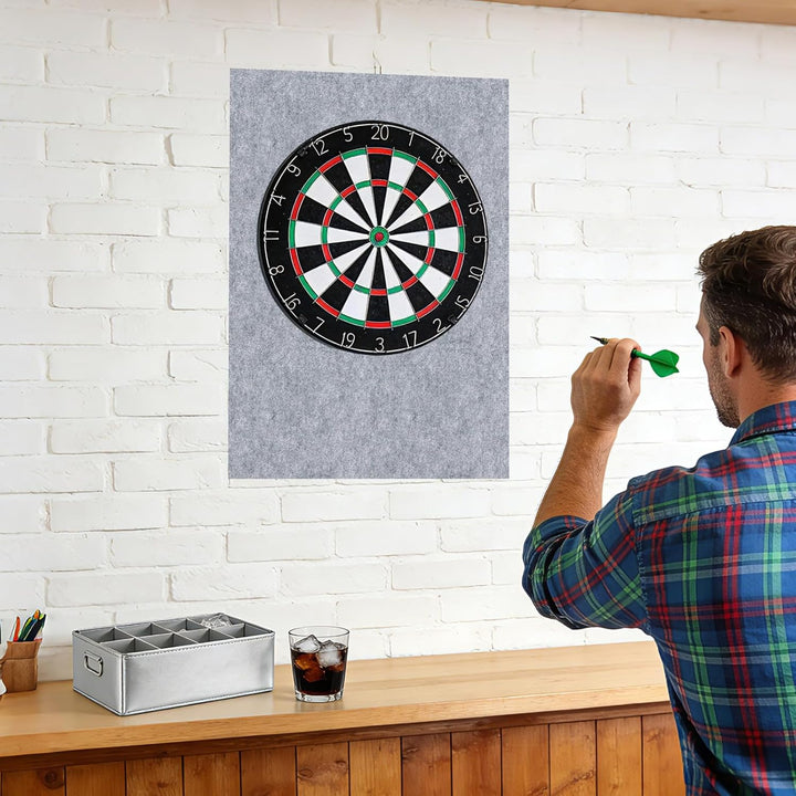 Dartboard Wandschutz, Filz Dartscheibe Wandschutz Selbstklebend, Wandumrandung für Dartboard, Filz-D