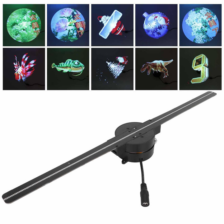 3D Hologramm Lüfter, Klare Videos und Bilder, 224 LED Perlen, 3D Effekte, für Geschäftsausstellungen