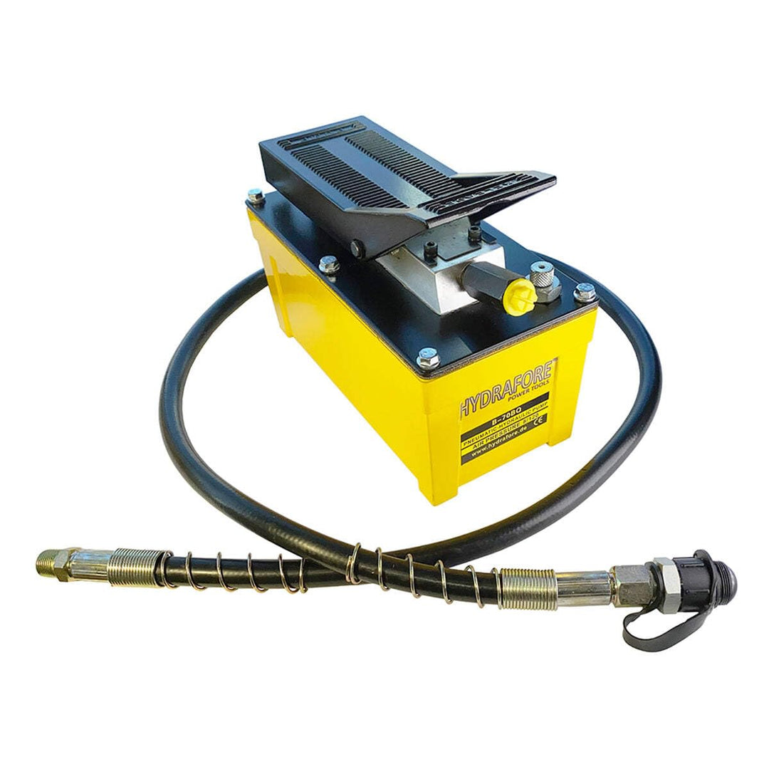 HYDRAFORE Luftbetriebene Fusspumpe (700 Bar, 1600 cm3)