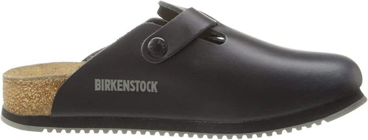Birkenstock Classic BOSTON Unisex-Erwachsene Clogs 38 EU Schmal Schwarz, 38 EU Schmal Schwarz