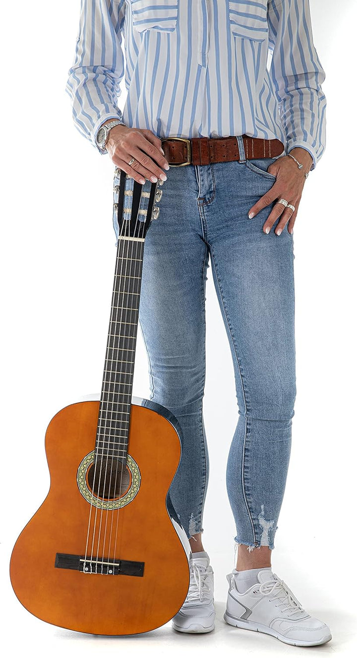 Juan Miguel Navarrez Konzertgitarre 1/2 mit Tasche schwarz schwarz 1/2, schwarz 1/2