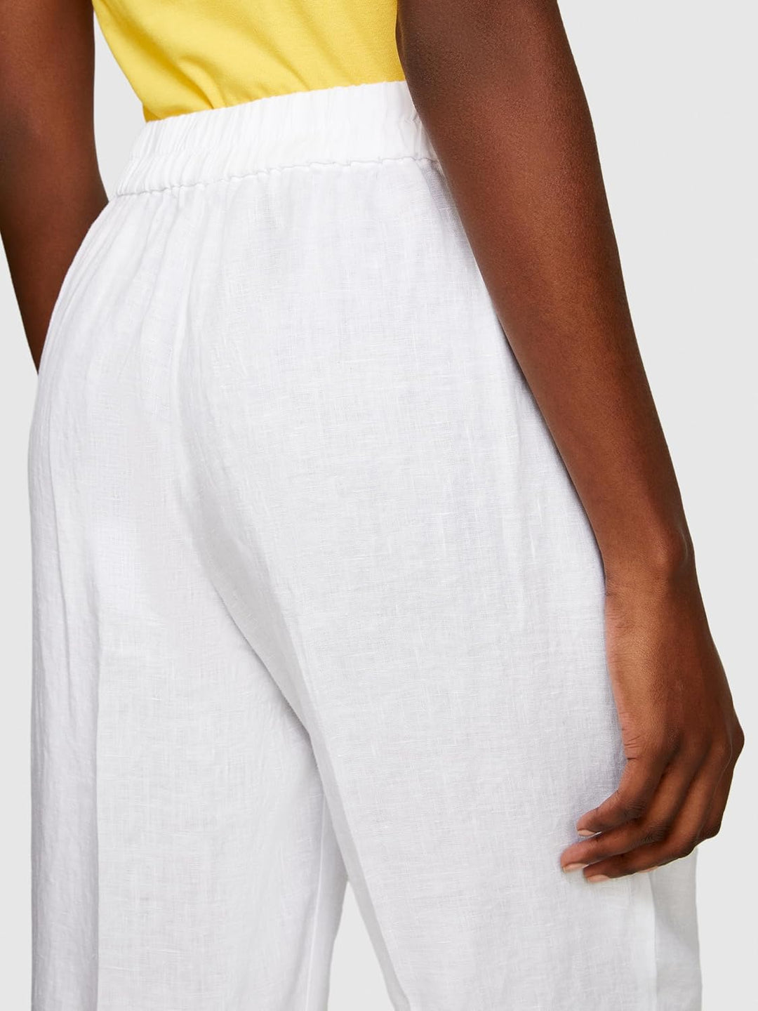 SISLEY Damen Pants 36 White 101, 36 White 101