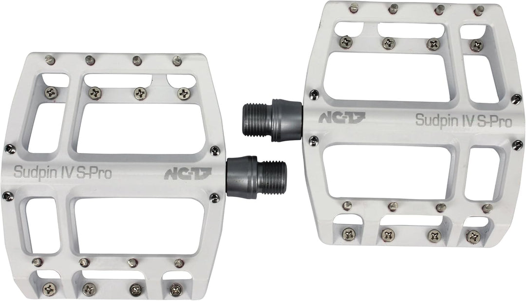NC-17 Sudpin IV S-Pro Aluminium Plattform Pedale / Mountainbike Pedal / BMX Pedal / ultraflach 15mm