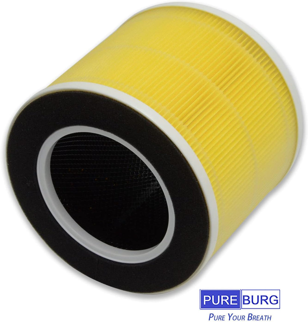 PUREBURG H13 HEPA-Filter kompatibel mit RENPHO RP-AP089 RP-AP089W/RP-AP089B Luftreiniger, Teilenumme