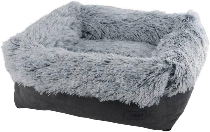 Nobby 61762 Komfortbett eckig NURU grau; L x B x H: 80 x 70 x 23 cm