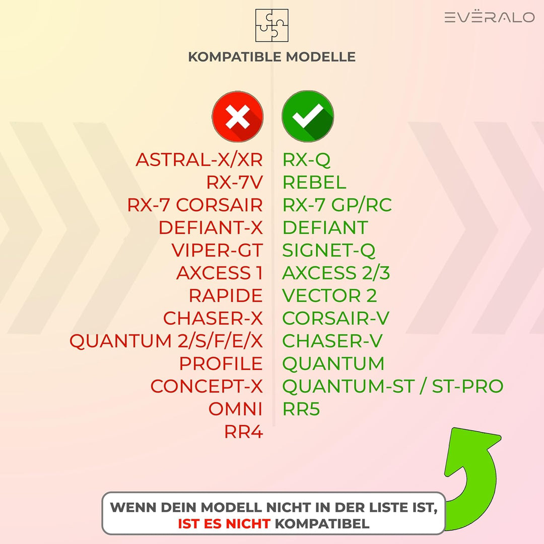 Everalo Kompatibel mit Arai Rx7 GP Visier - Chaser V - Axces 2 - Axces 3 - Quantum ST - Quantum ST P