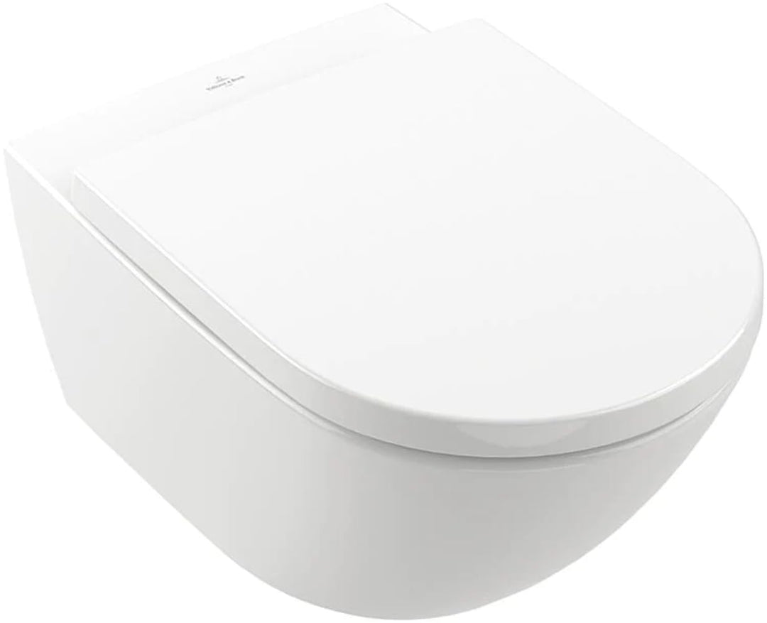 Villeroy & Boch Pakabinamas klozetas su Soft Close dangčiu Villeroy 4670TS01 Weisser Alpin Glanz, We