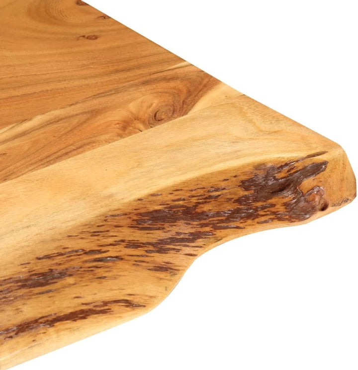 vidaXL Akazienholz Massiv Waschtischplatte Badezimmer Waschtisch Waschtischkonsole Platte Holzplatte