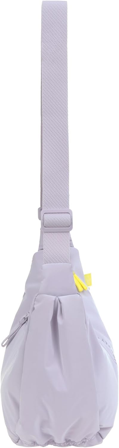 LÄSSIG Wickeltasche Umhängetasche inkl. Kinderwagenbefestigung/Stretch Up Bum Bag Lila, Lila