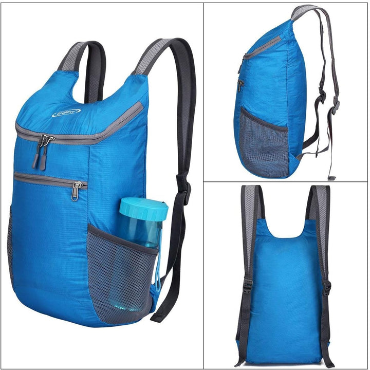 G4Free Ultraleichter 11 l kleiner faltbarer Rucksack für Reisen, Wandern, Radfahren, Wandern oder Me
