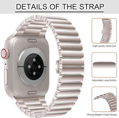 KSKSPE Armband für Apple Watch 49mm 45mm 44mm 42mm 41mm 40mm 38mm,Edelstahl Classic Upgrade Ersatzar