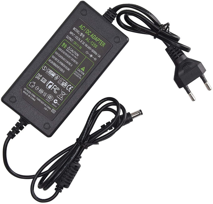 Nobsound 12V 5A Netzteil Adapter, AC 100-240V bis DC 12 Volt 5 Amp 60W Stromversorgung für Verstärke