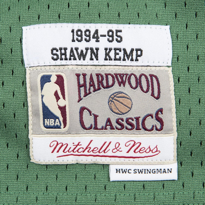 Mitchell &amp; Ness NBA Hardwood Classics Swingman Jersey Seattle Supersonics - Shawn Kemp Dark Green M,