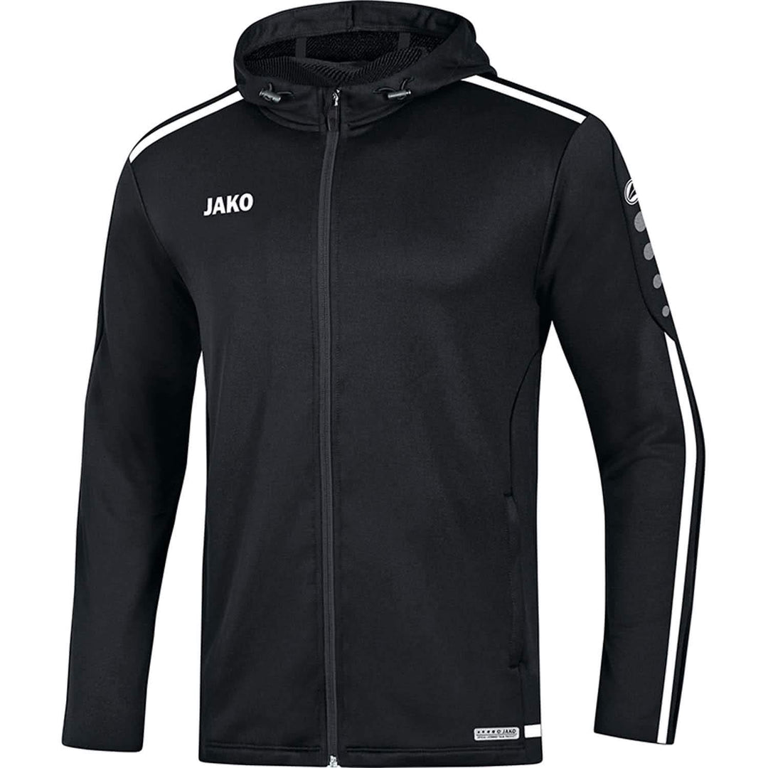 JAKO Kinder Tw-trikot Striker 2.0, rot/anthrazit, 152, 8905 128 Schwarz/Weiss, 128 Schwarz/Weiß