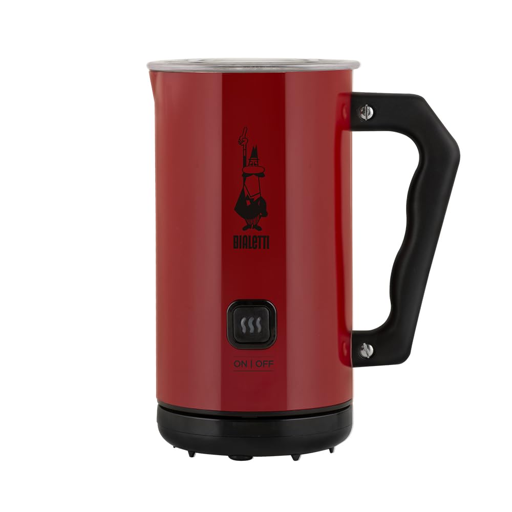 Bialetti Milch Frother Elettrico, Milchaufschäumer für Cappuccino, Fassungsvermögen 150 ml Cappuccin