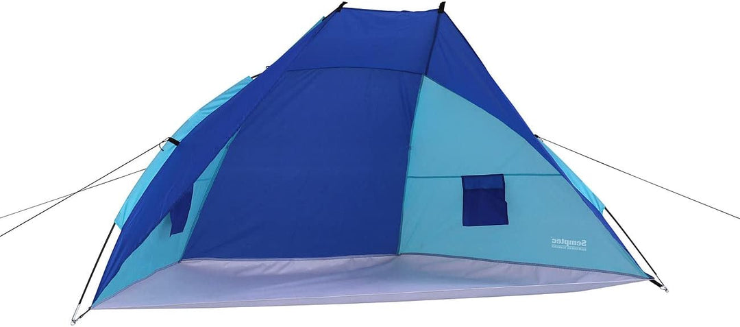 Semptec Urban Survival Technology Strandmuschel XXL: XXL-Strandzelt für 3 Personen, 240 x 120 x 120