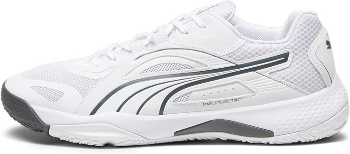 PUMA Unisex Solarstrike Ii Hallenturnschuh 46 EU Puma White Shadow Gray, 46 EU Puma White Shadow Gra