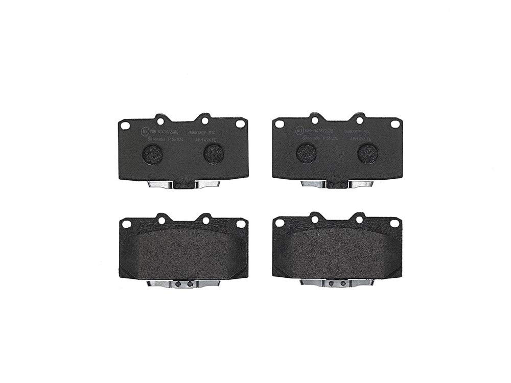 Brembo P 56 034 Bremsbelagsatz, Scheibenbremse - (4-teilig)