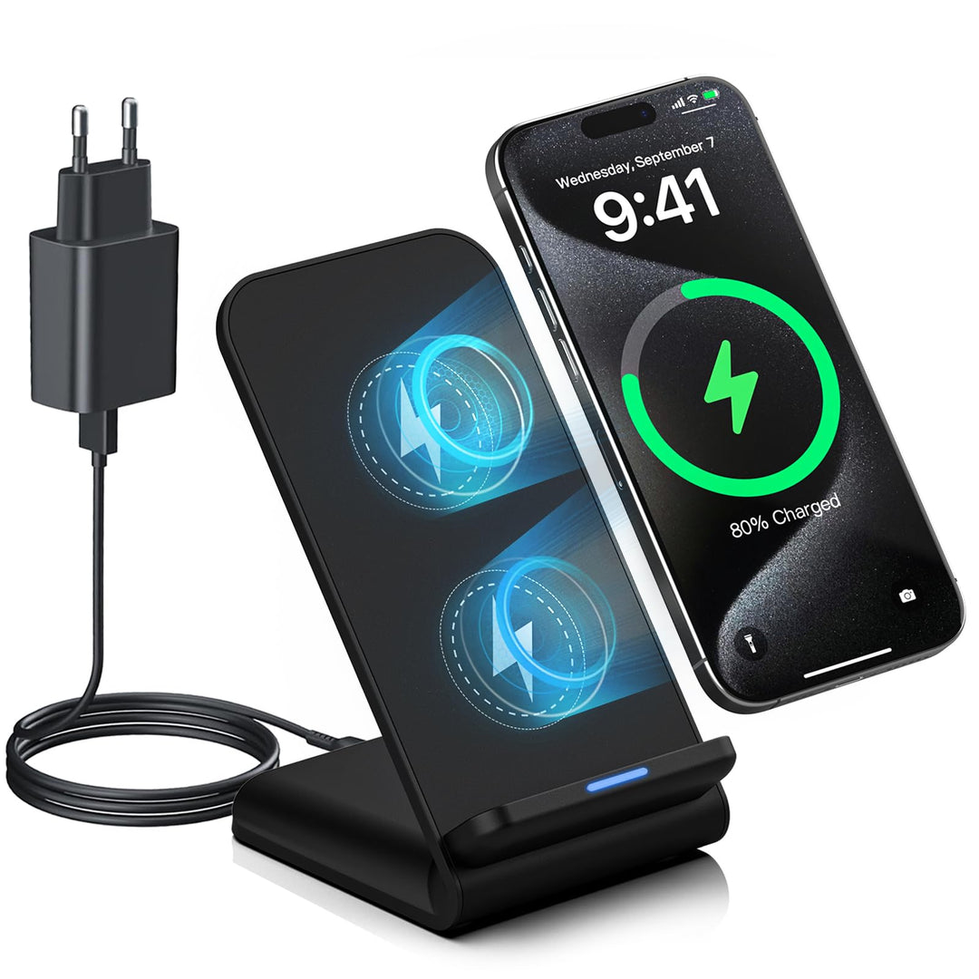 15W Induktive Ladestation für Google Pixel 10 Pro XL 9 9a 8 8a 7 7a, Kabelloses Handy Ladegerät für