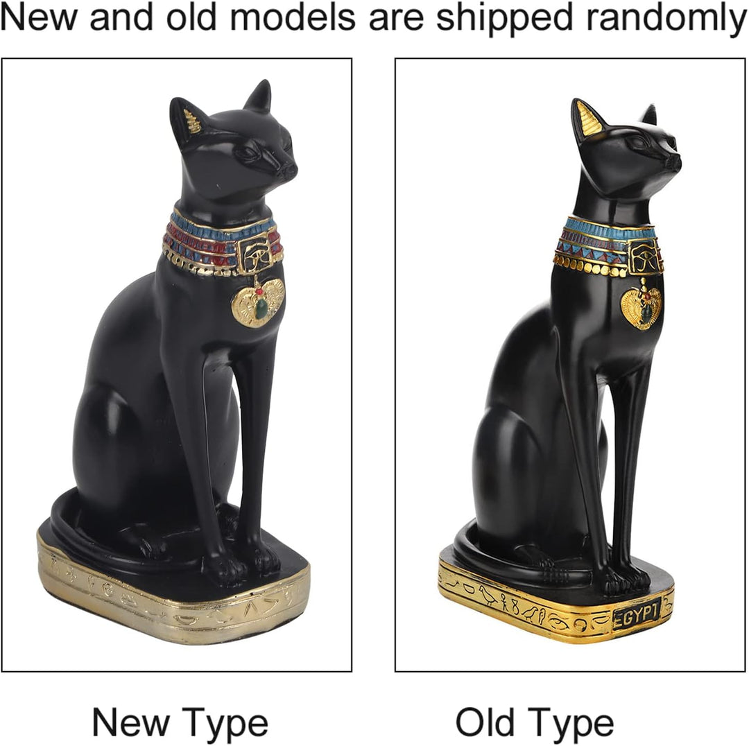 Semiter Ägyptische Katzenstatue, Positive Energie für die Raumdekoration(A5-YX260839 klein)