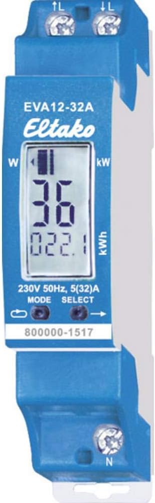 Eltako EVA12-32A Direktanzeige mit der Energieverbrauchsanzeige, 4912093