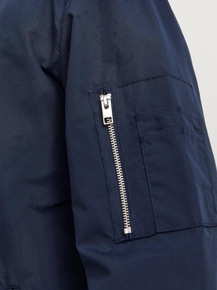 Herren JACK & JONES Leichte Bomber Jacke Plus Size | College Übergangs Blouson | Grosse Übergrössen