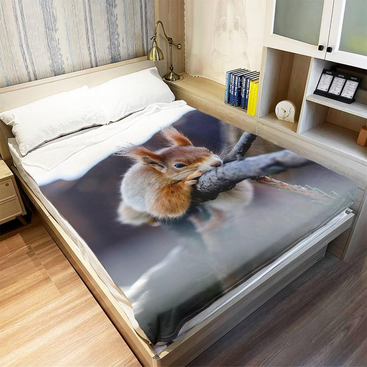Dick Decke Wärme Gemütlich Flanell-Fleece Sofadecke Deckeldecke hochwertige Wohndecke superweich Eic
