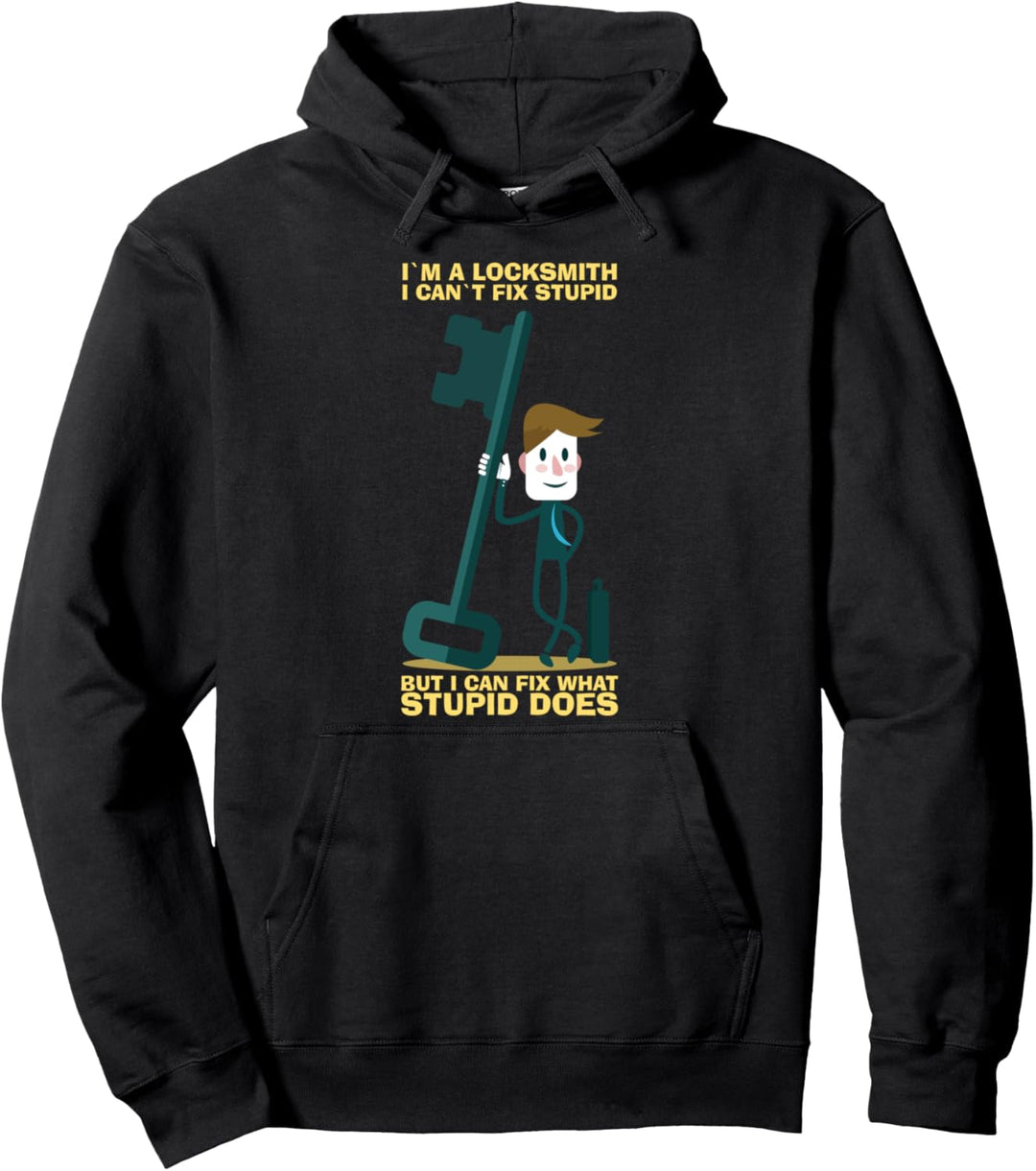Schlüsseldienst Schlosser Schlüssel Schlüsselnotdienst Pullover Hoodie