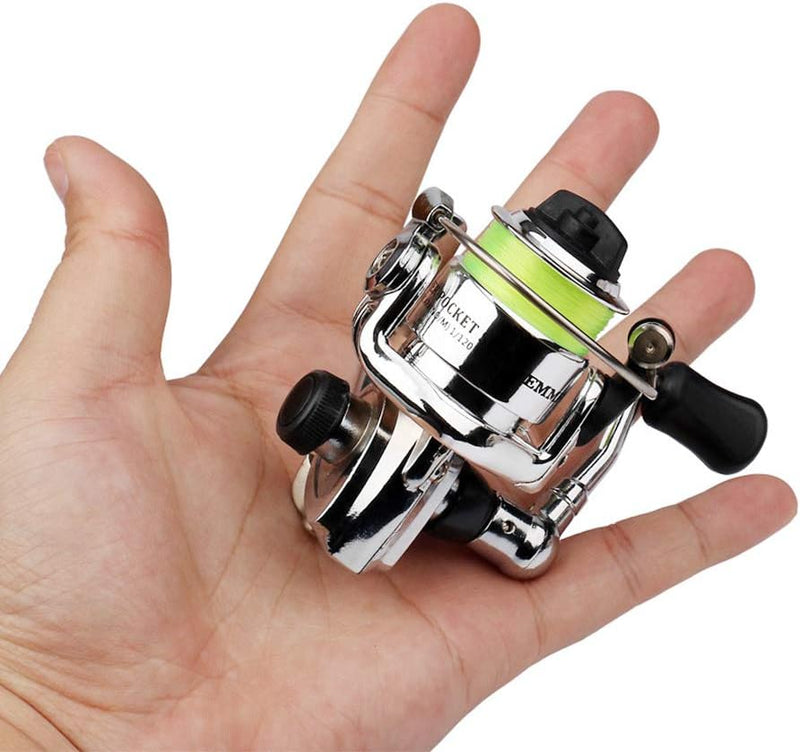 Lixada 1 Mt / 1,4 Mt Tasche Faltbare Angelrute Reel Combo Mini Pen Angelrute Kit Teleskop Angelrute