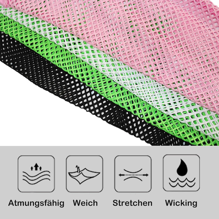 QiaTi Männer Fishnet Hosen Mesh transparente Muskel Leggings Dehnbare Lange Hosen mit Schnüre für Mä