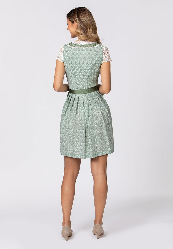 Stockerpoint Damen Dirndl Kim Kleid für besondere Anlässe 30 Salbei, 30 Salbei