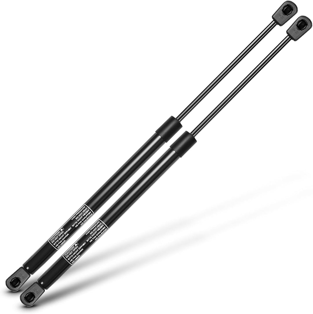 Frankberg 2x Universal Gasfeder Gasdruckdämpfer Gasdruckfeder Dämpfer 640N 520MM 175MM Schwarz Metal