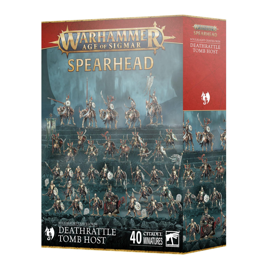 Games Workshop - Warhammer - Age of Sigmar - Spearhead: Soulblight Gravelords - Deathrattle Tomb Hos
