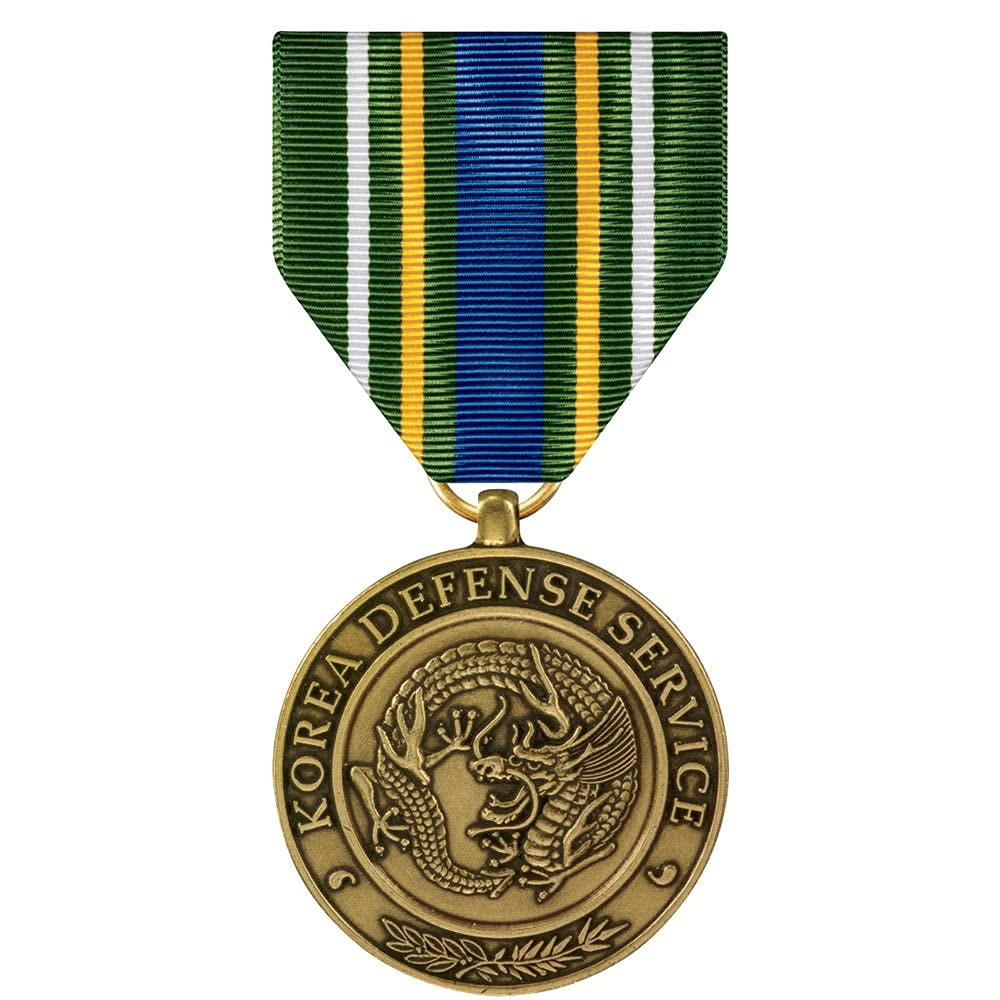 MEDALS OF AMERICA EST. 1976 Korean Defense Service Medaille (KDS) Full Size, Bronze, Einheitsgrösse