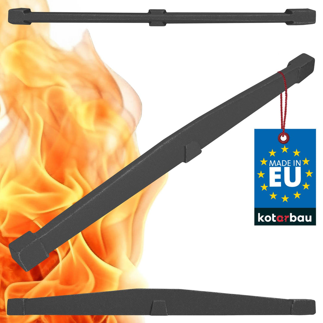 KOTARBAU Kaminrost 580 mm Einzelrost Aschenrost Tafelrost Rost Ersatzteile Zubehör Gusseisenrost Ofe