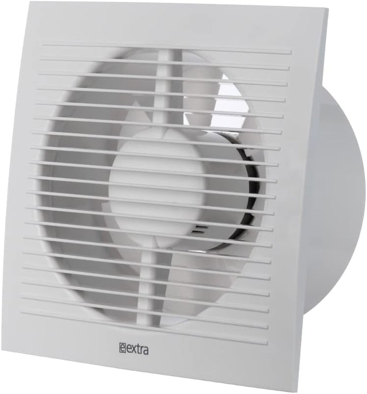 EUROPLAST Ø 150mm Wandventilator Lüfter Abluft Ventilator Küche WC Bad - Badlüfter Fan - Kunststoff
