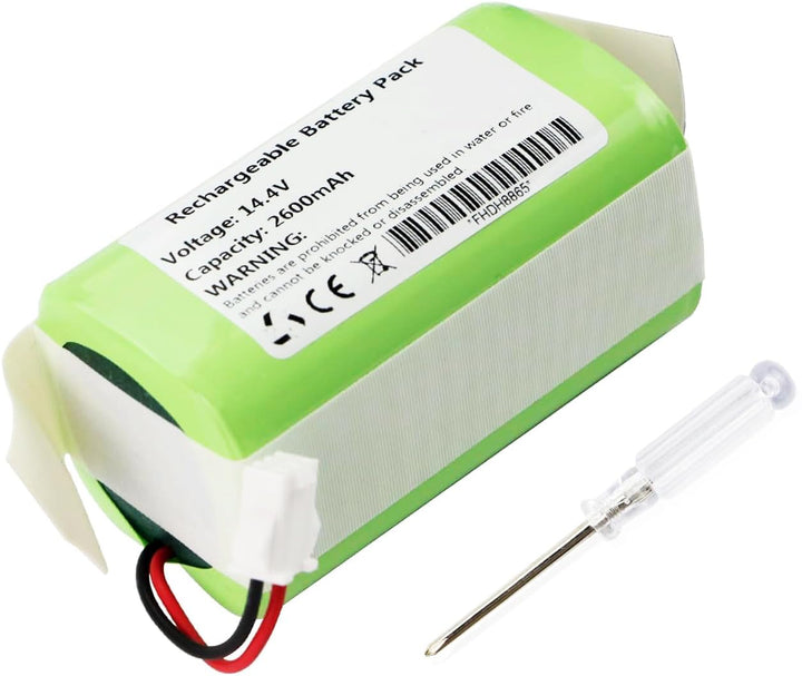 Batterie 2600mAh für Lefant M210 M210P M213 | 14.4V Lithium-Ionen Vacuum Batterie passend für Lefant