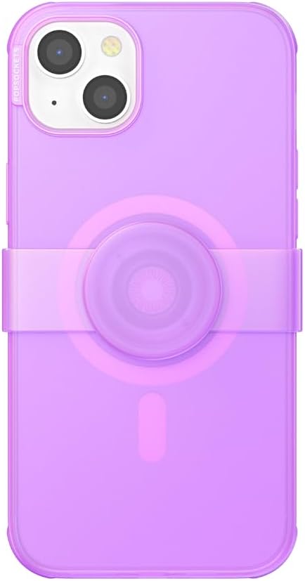 PopSockets: PopCase PlantCore für MagSafe - Hülle für iPhone 14 Plus mit Abnehmbarem PopGrip Slide S