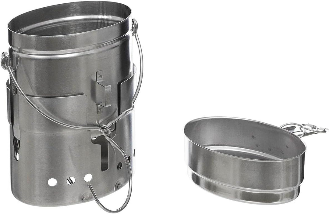 MFH Schwed. Kochset, M40, Edelstahl, 3-teilig